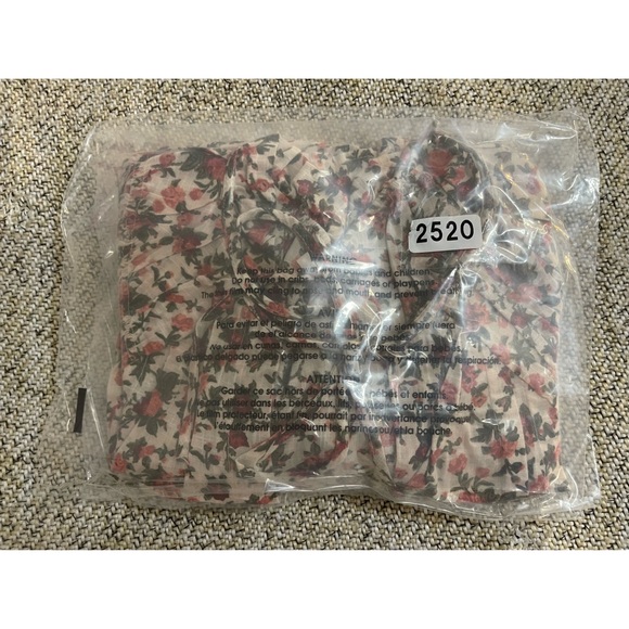 Free People Meant To Be Floral Cotton Blouse XL EUC - Picture 14 of 15